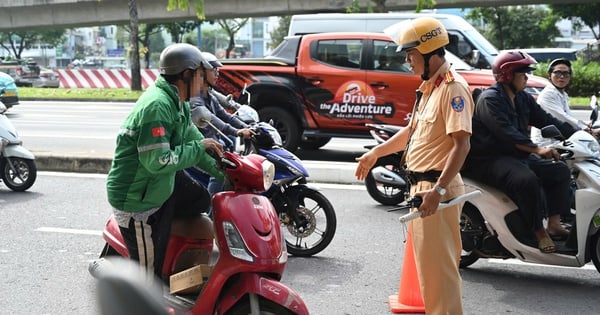 Ho Chi Minh City strictly prohibits traffic police from profiteering and harassing when implementing Decree 168.