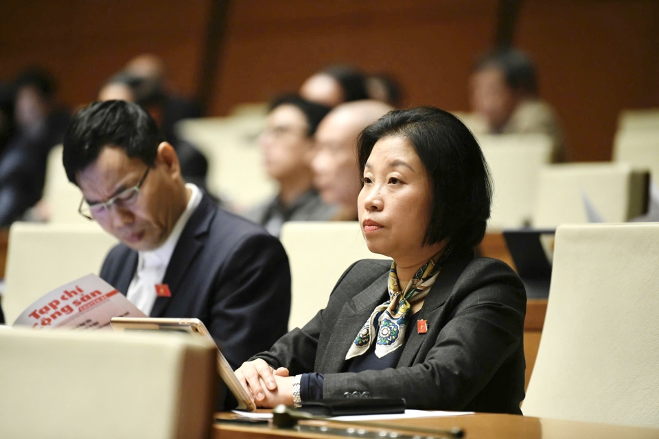 第15期国会第9回臨時会議に出席した代表者たち。写真: Nhu Y