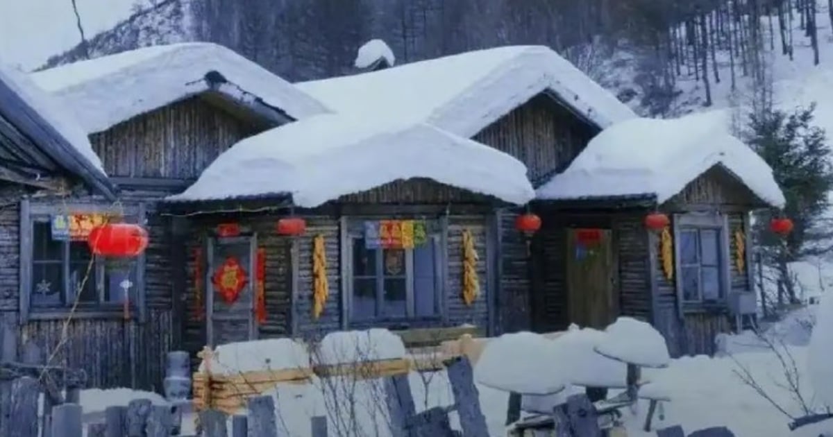 Chinese tourist village criticized for making fake snow with cotton and soap