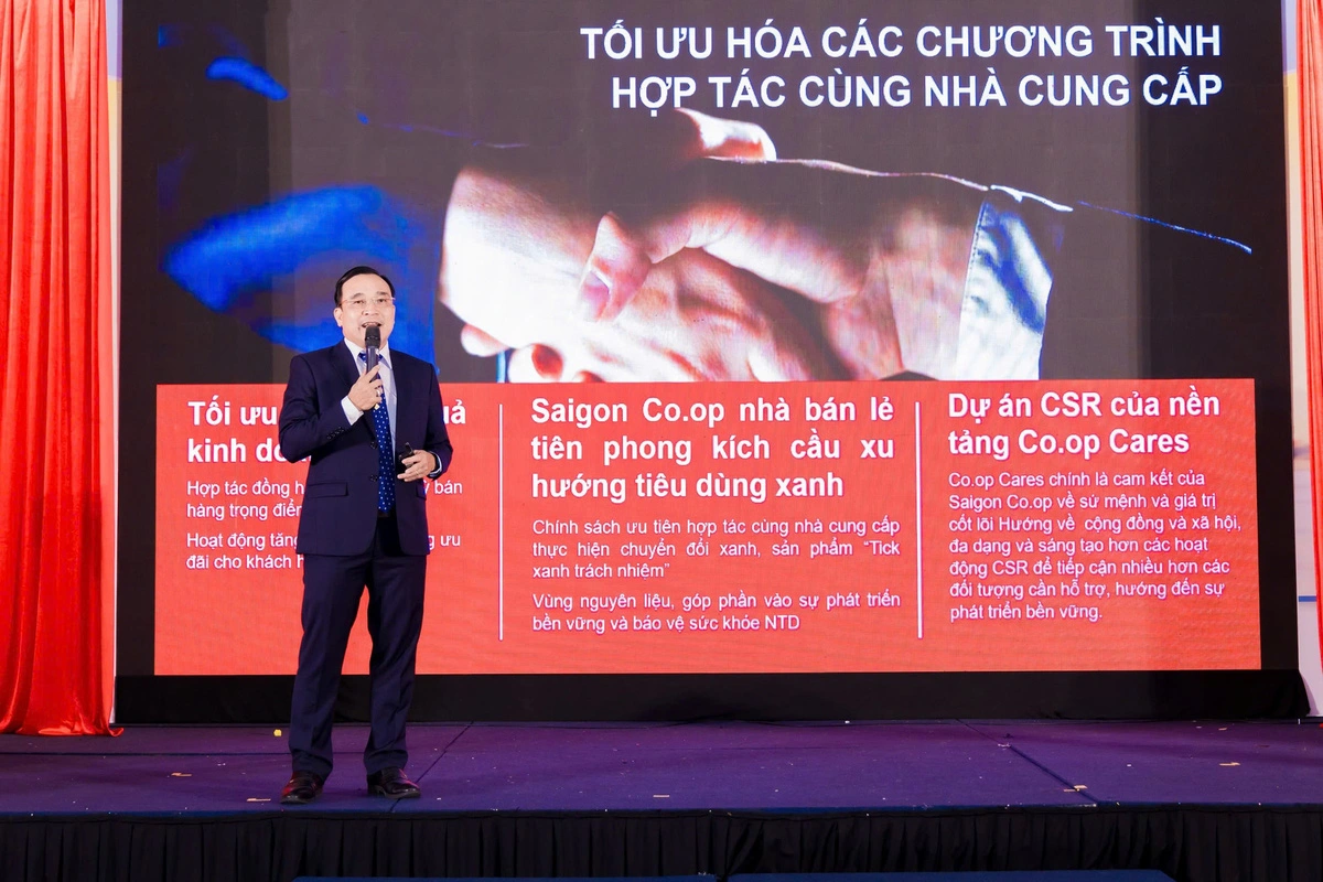 Saigon Co.op organizes supplier conference, promotes retail market 2025