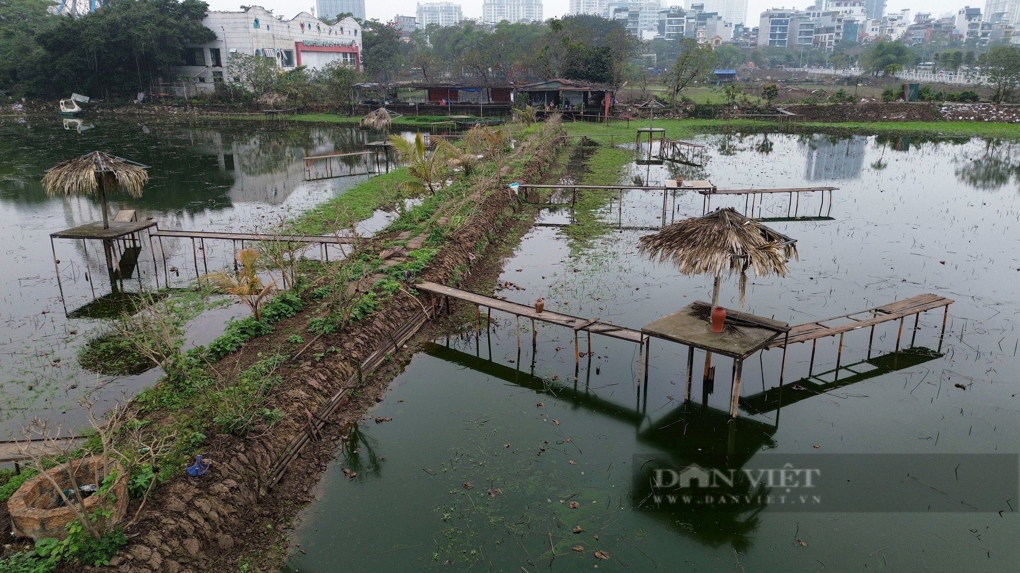 Hiện trạng nơi trung gian dẫn nước thải đã qua xử lý vào hồ Tây để hồi sinh sông Tô Lịch- Ảnh 3.