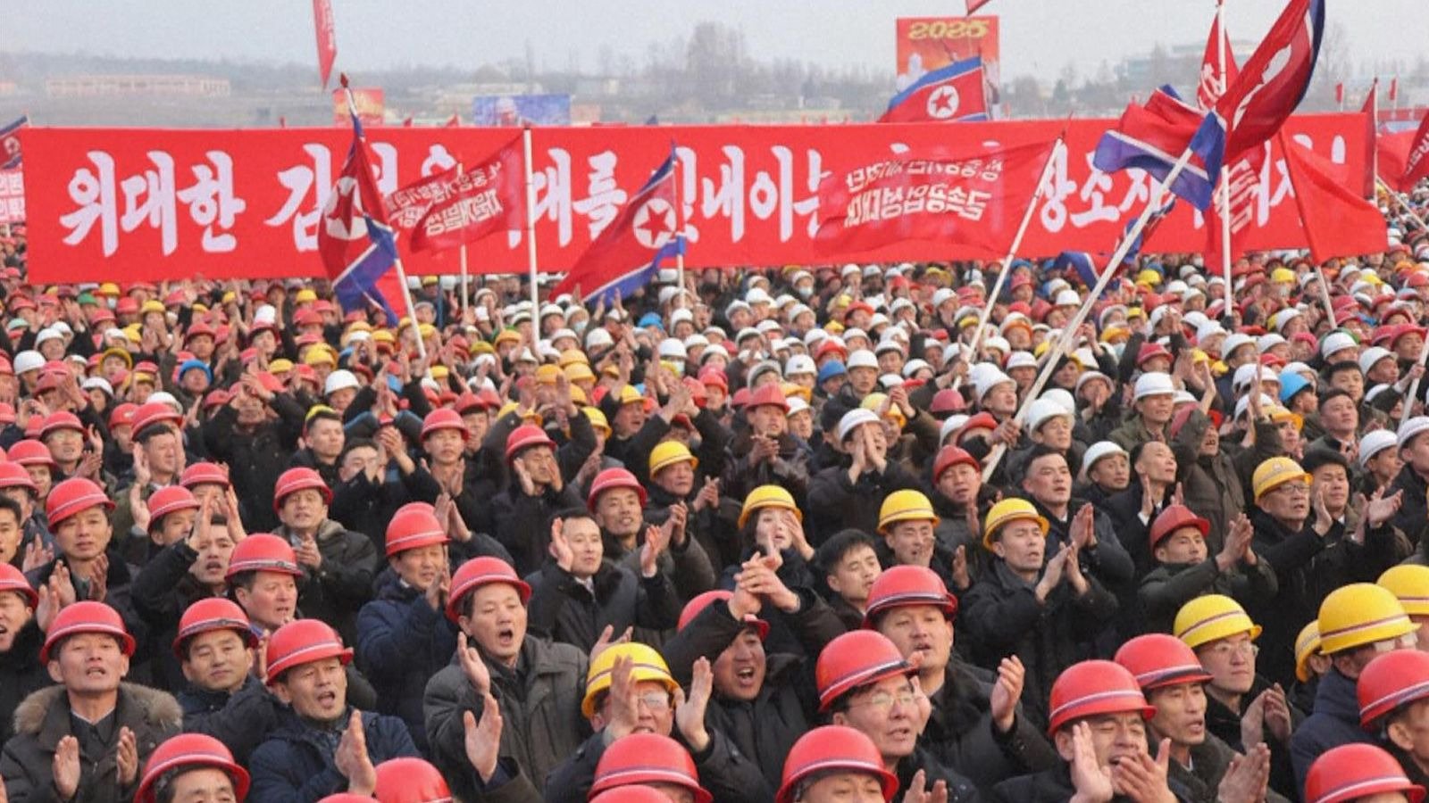 김정은 위원장, 빈누엉 아파트 공사장 폭탄 작동 사진 3