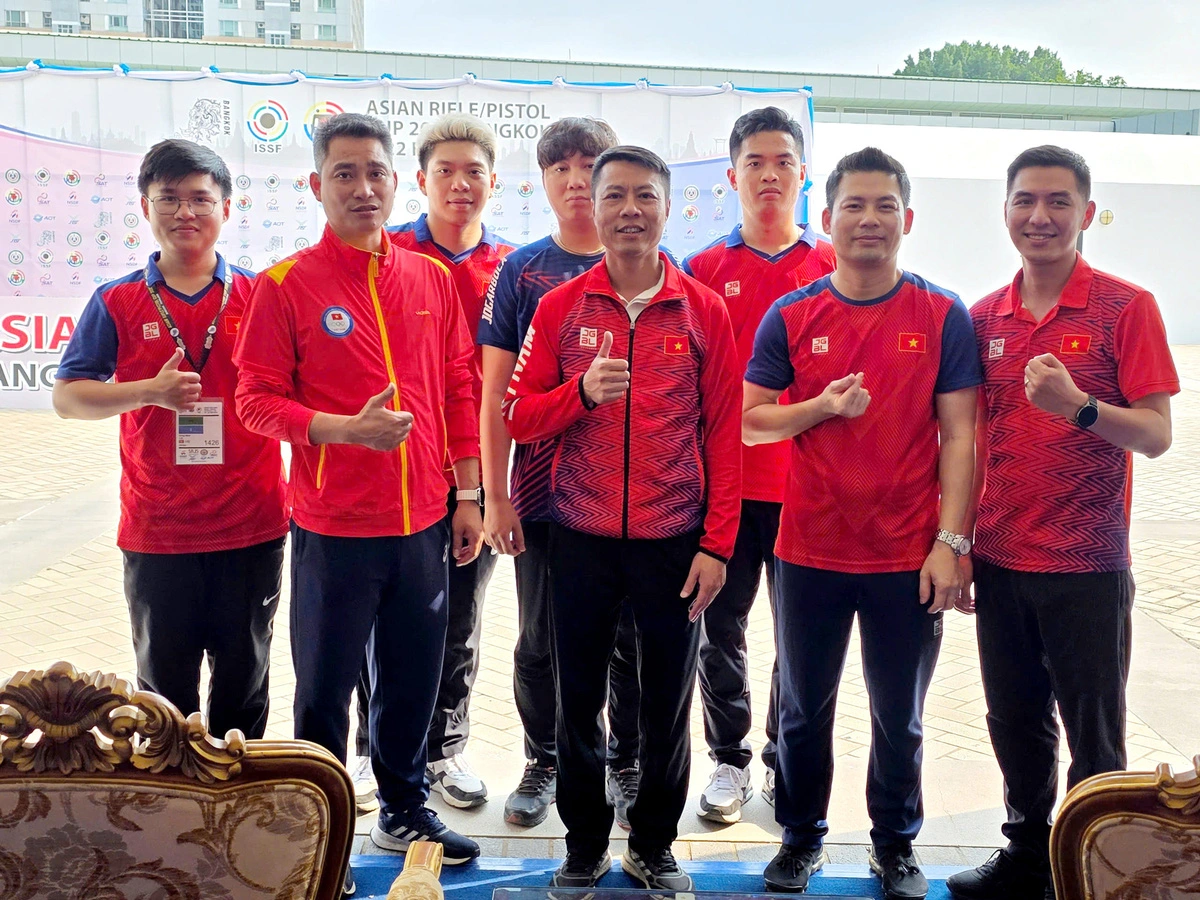 Le Vietnam remporte une nouvelle médaille d'or au tournoi de tir asiatique