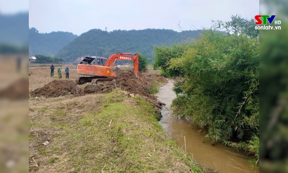 Mở rộng dòng suối Nặm Chanh, Mai Sơn