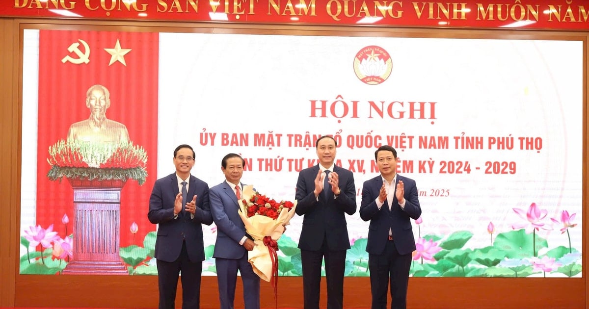 Vietnam Fatherland Front Committee of Phu Tho province has a new Chairman