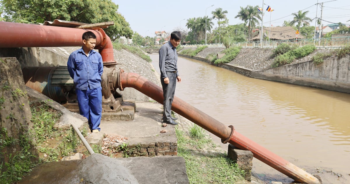 Hanoi destina 69 mil millones de dongs para renovar la estación de bombeo de Ang Thuong (distrito de My Duc)