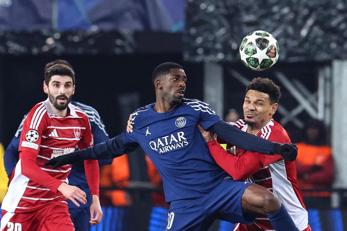뎀벨레, PSG 챔피언스리그 플레이오프 1차전 브레스트 꺾고 다시 스타덤에 올라 - Vanguard News