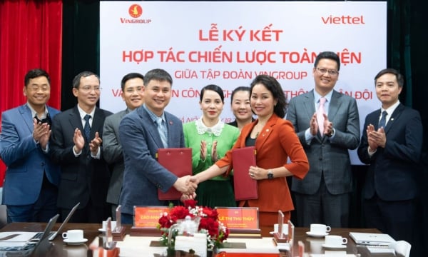 Vingroup và Viettel hợp tác thúc đẩy chuyển đổi xanh, chuyển đổi số doanh nghiệp