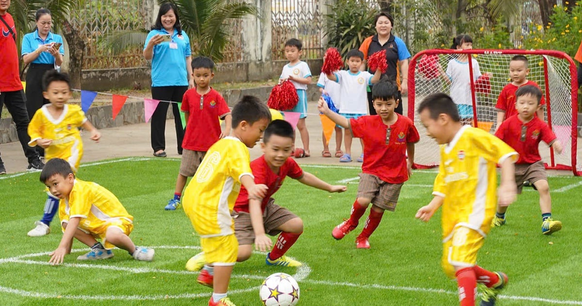 Laugh out loud at the preschool sports day