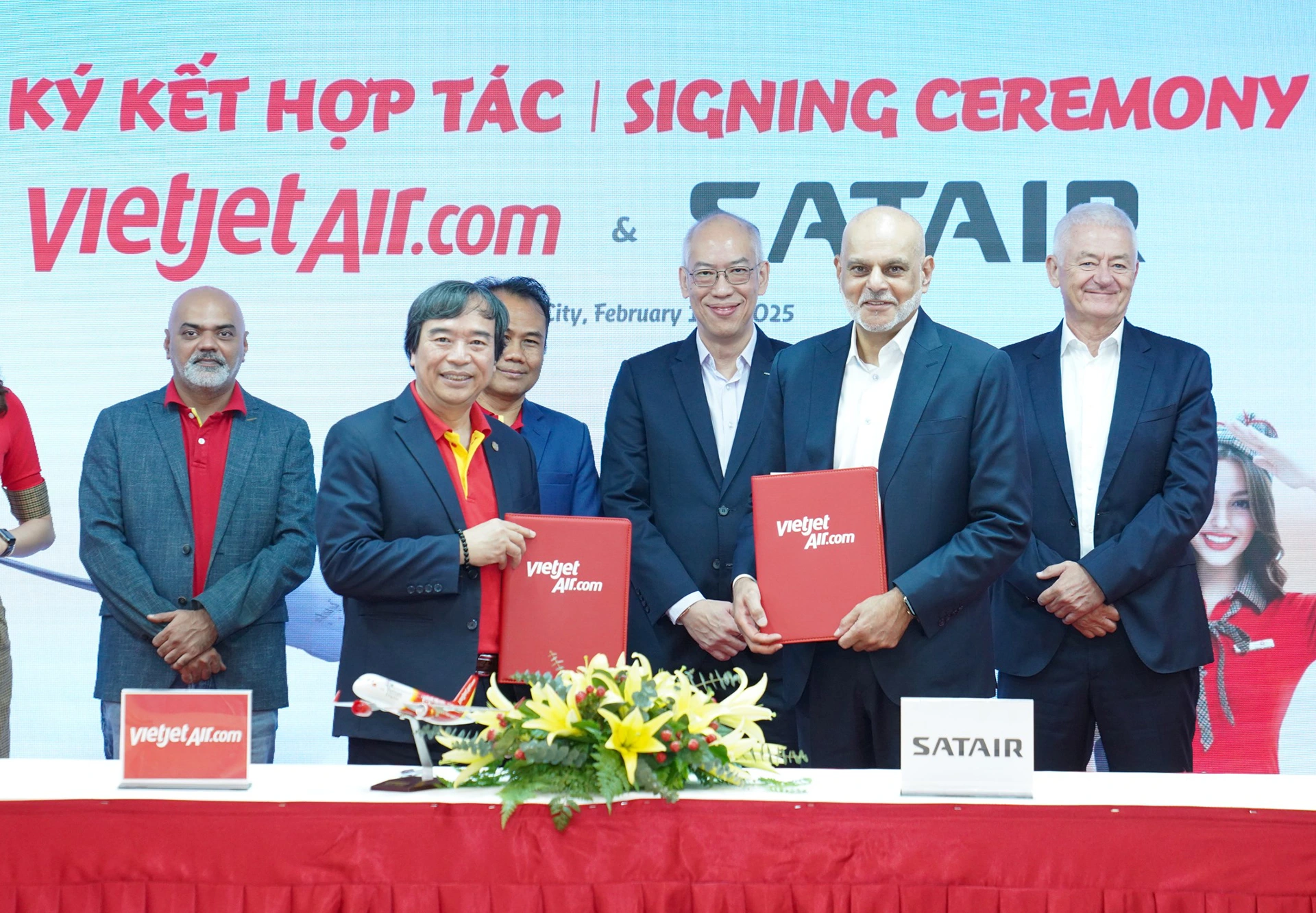 Vietjet et Satair coopèrent pour optimiser la chaîne d'approvisionnement d'Airbus