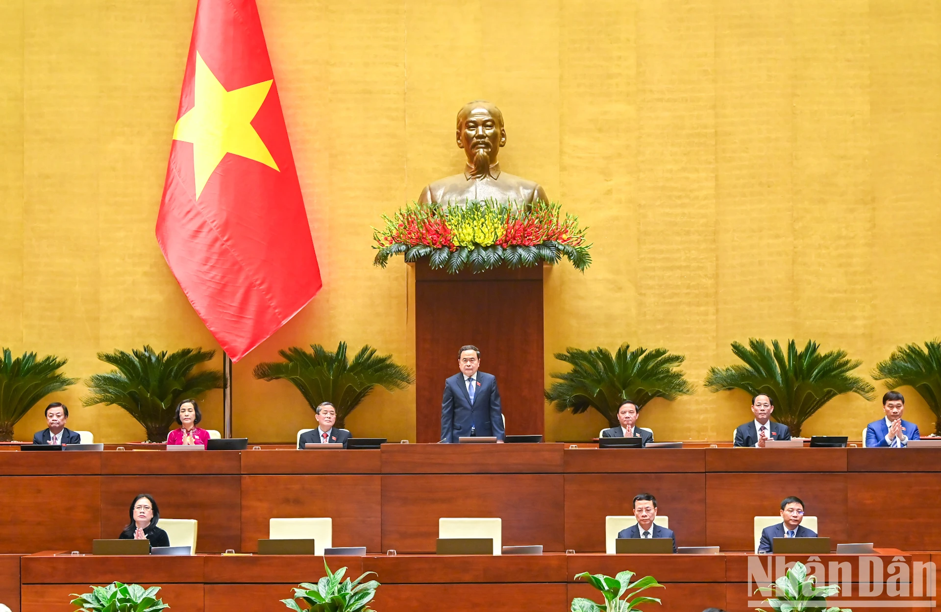 [Photo] Closing of the 9th Extraordinary Session, 15th National Assembly, photo 2