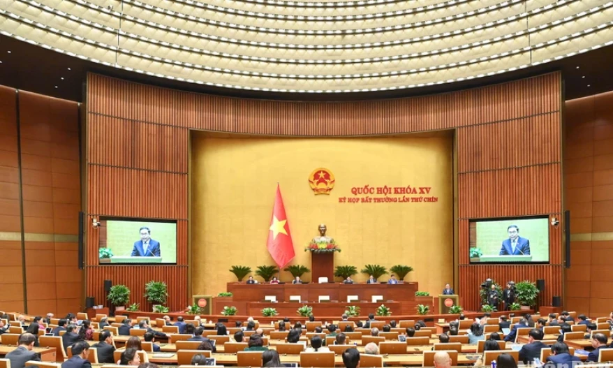 Closing of the 9th Extraordinary Session, 15th National Assembly