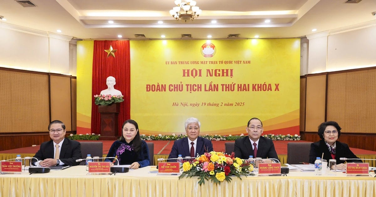 Eröffnung der 2. Konferenz des Präsidiums des Zentralkomitees der Vietnamesischen Vaterländischen Front, zehnte Amtszeit