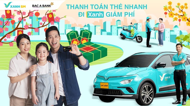 Lướt Xanh SM, săn ngay deal xịn cùng thẻ tín dụng BAC A BANK