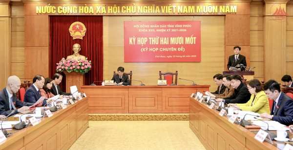 21st Session, 17th Provincial People's Council: Passing important resolutions