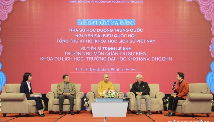 Promoting traditional values ​​of Dao Mau and Truc Lam Zen in beliefs