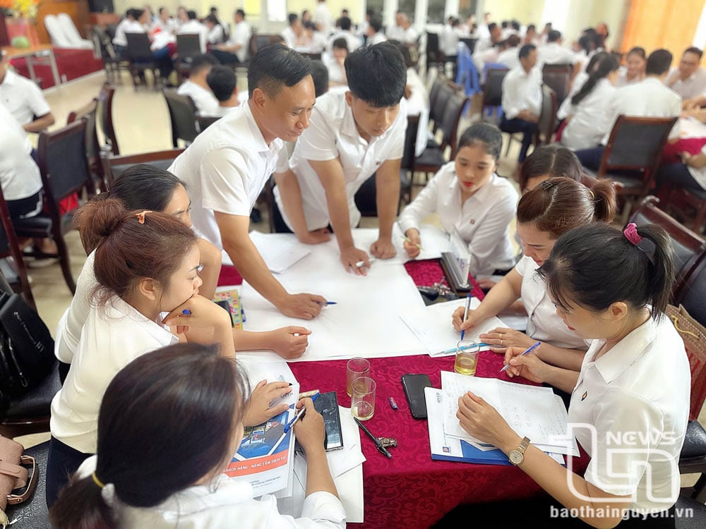 Công ty đặc biệt quan tâm công tác đào tạo nhân lực, nâng cao chất lượng phục vụ khách hàng.