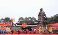 Ready for incense offering and opening ceremony of Dong Da Mound Festival