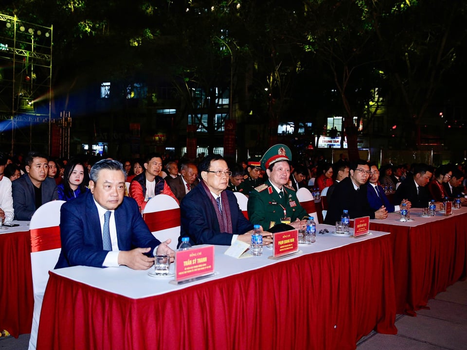 Leaders of the Central Committee and Hanoi City attended the Festival celebrating the 236th anniversary of the Ngoc Hoi - Dong Da Victory (1789 - 2025).