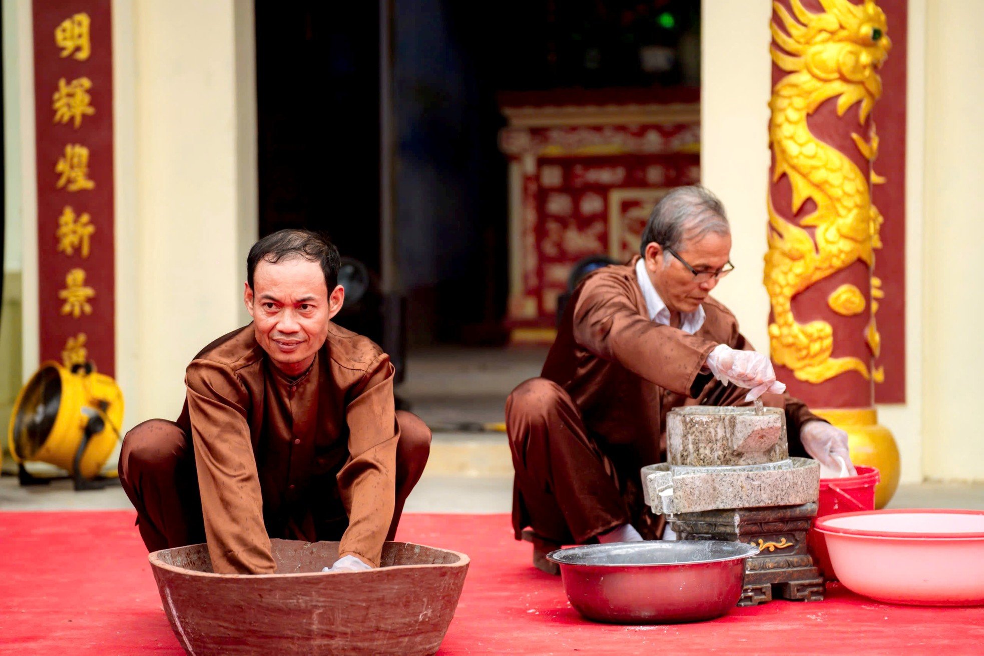 Special day of Hue traditional noodle village photo 7