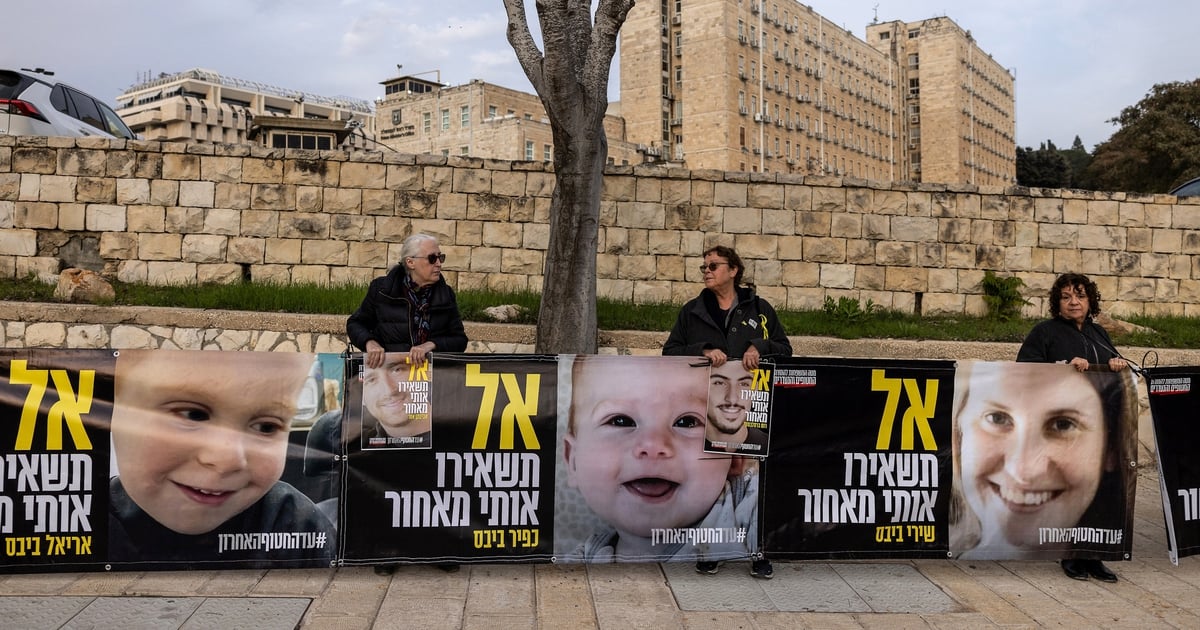 Israël a le cœur brisé alors qu'il se prépare à recevoir le corps du plus jeune otage