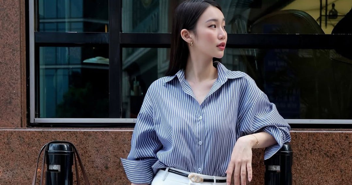 The secret to wearing a shirt elegantly but still fashionable