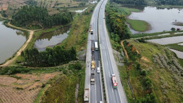 The entire Noi Bai - Lao Cai highway is about to be overhauled, photo 1