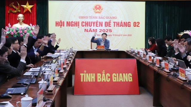 Bac Giang has 12 specialized agencies under the Provincial People's Committee after the reorganization.