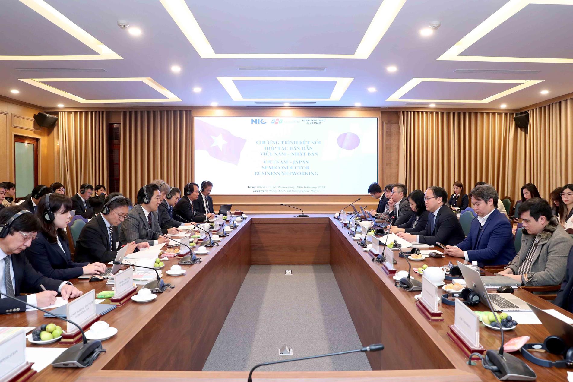 Programa de conexión de cooperación en materia de semiconductores de Vietnam