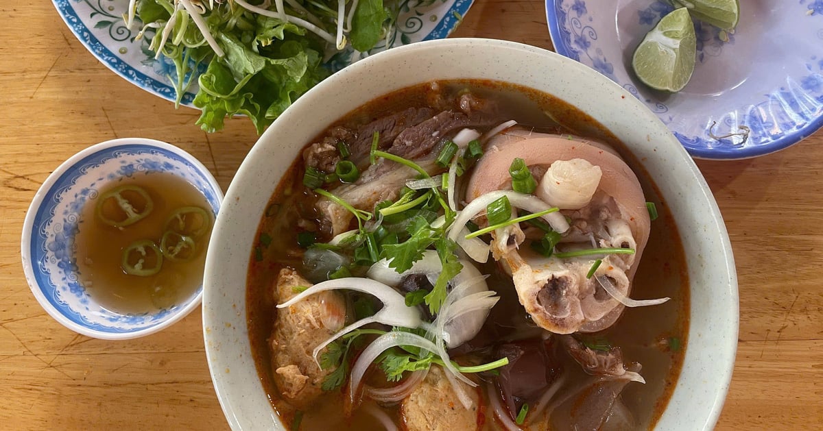 Oh mon Dieu, c'est le vrai goût de la soupe de nouilles au bœuf de Hue !