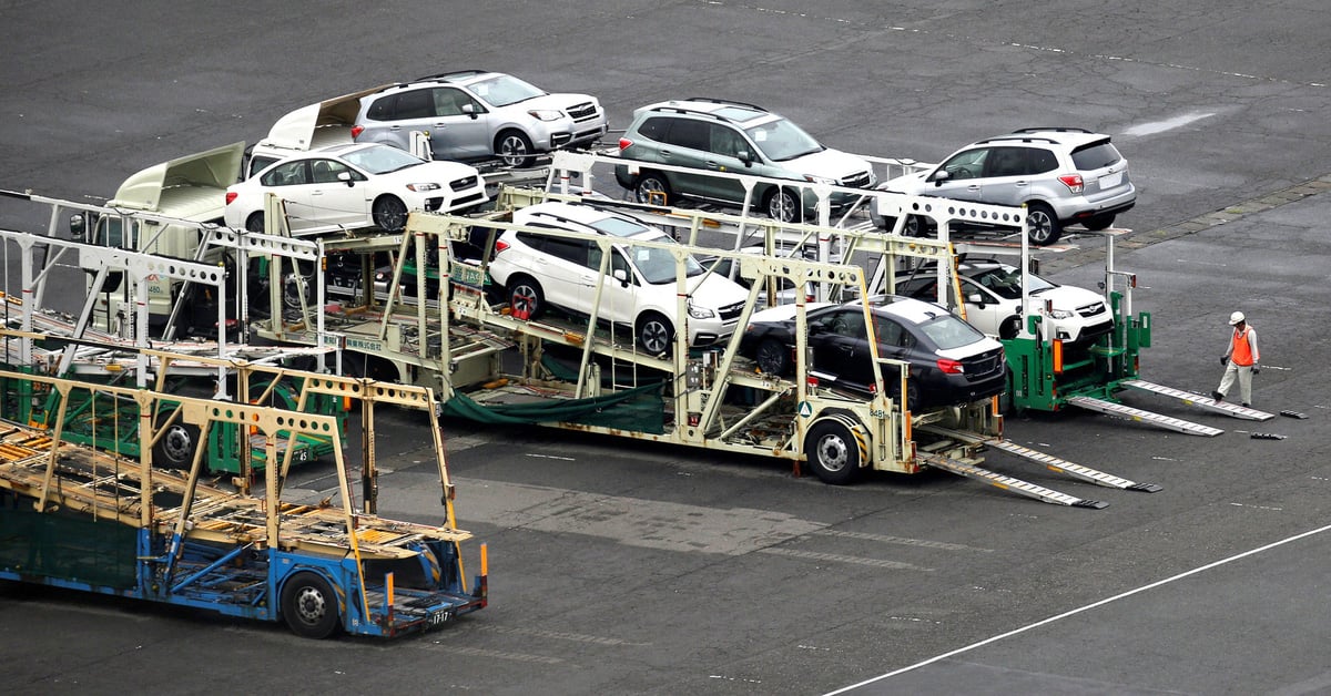 Trump erhöht die Steuern, ausländische Autos leiden