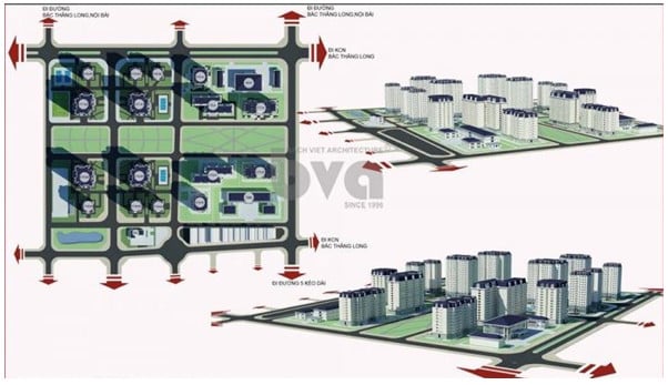 Hà Nội điều chỉnh cục bộ quy hoạch chi tiết Khu Tái định cư X2 Kim Chung