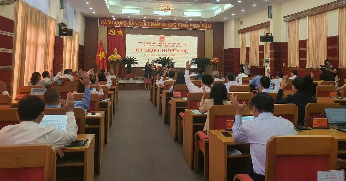 Dismissal of Vice Chairman of Khanh Hoa Provincial People's Council for Mr. Tran Manh Dung