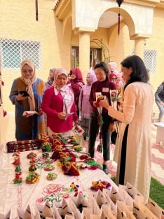 L'ambassade du Vietnam en Arabie saoudite préside la réunion ordinaire du groupe des femmes de l'ASEAN