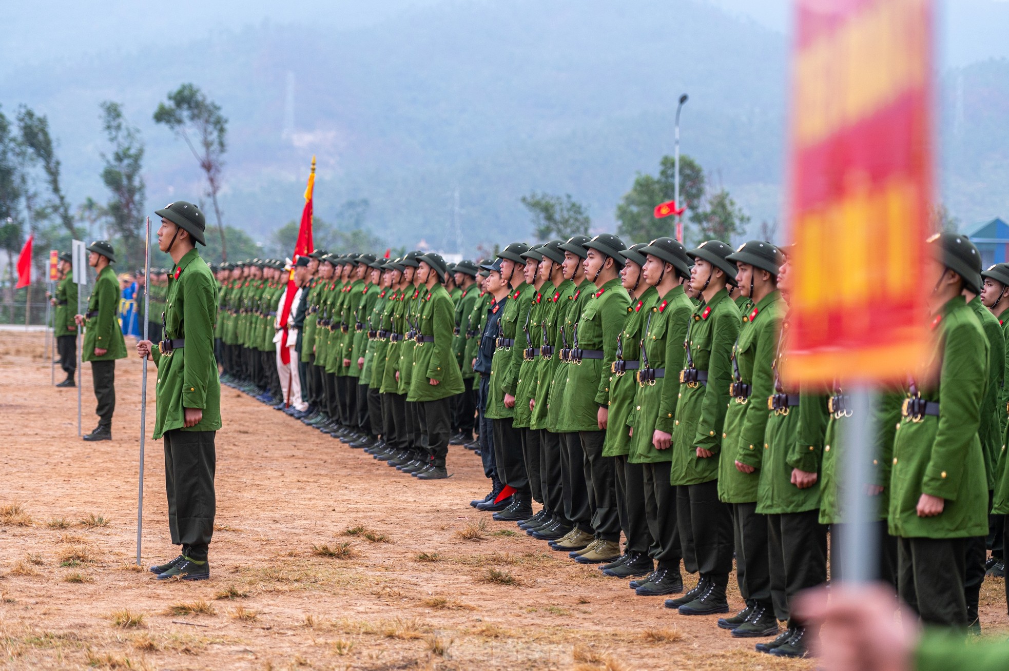 ทหารใหม่เกือบ 1,700 นายเข้าร่วมการฝึกอบรมที่กองพันตำรวจเคลื่อนที่ภาคตะวันออกเฉียงเหนือ ภาพที่ 18