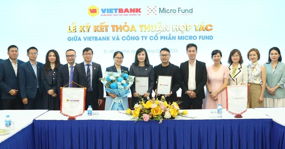 Vietbank 'joins hands' with Micro Fund to enhance digitalization