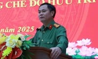 11 jefes y subjefes de los departamentos de policía provinciales de Ninh Thuan solicitan la jubilación anticipada