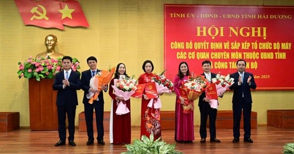 Hải Dương có 5 lãnh đạo sở mới, cơ bản hoàn thành tinh gọn bộ máy