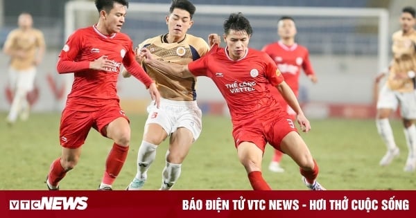 Bảng xếp hạng V.League 2024-2025 mới nhất vòng 14