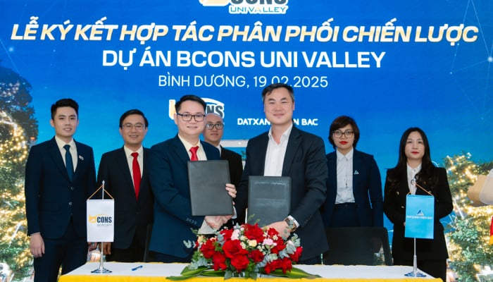 Dat Xanh Mien Bac cooperates with iHouzz to distribute Bcons Uni Valley Binh Duong project