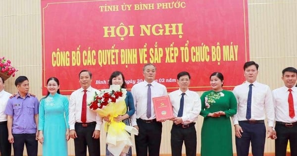 Bình Phước công bố các quyết định về công tác nhân sự chủ chốt