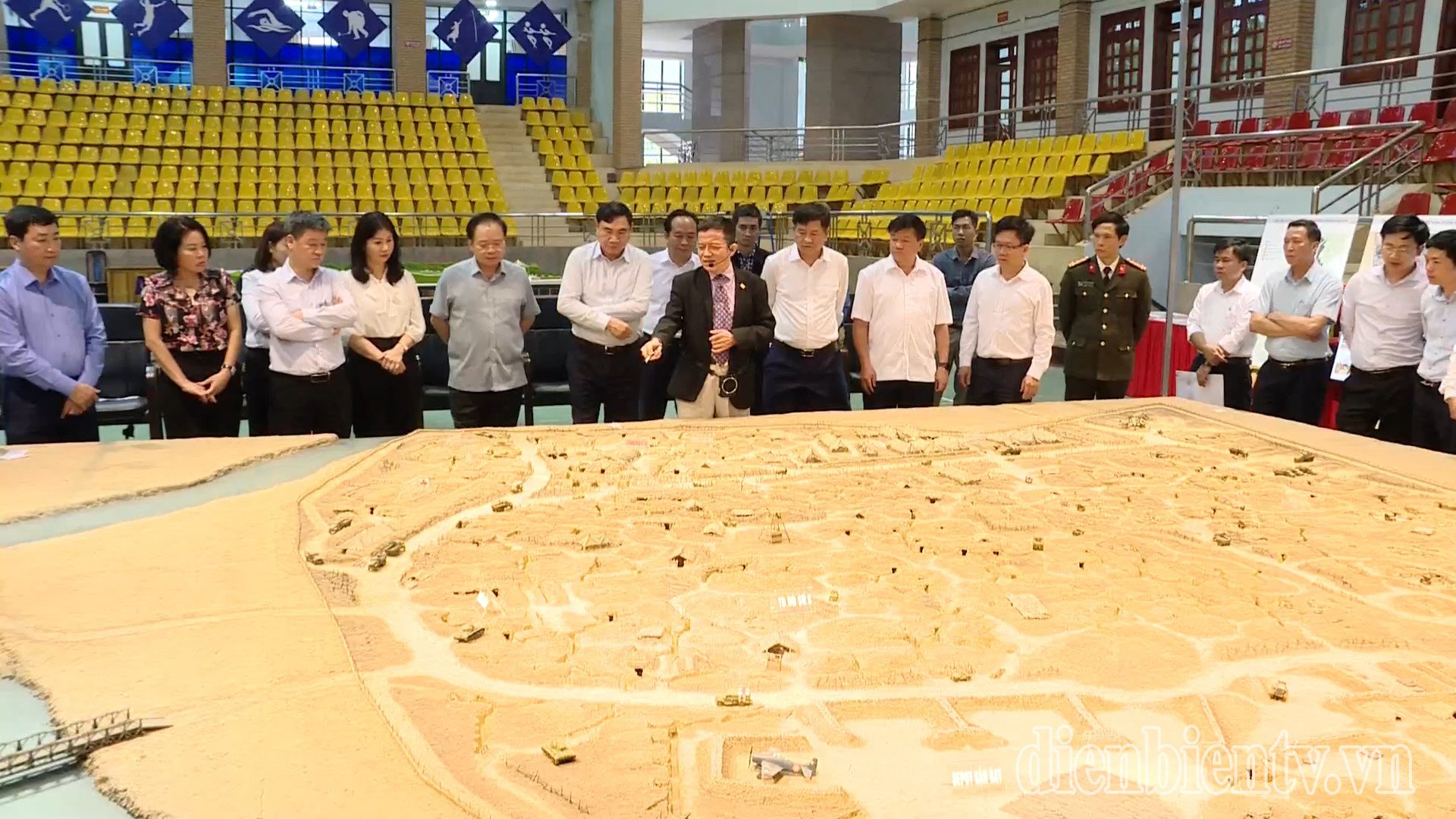 Präsentation des Restaurierungsplans des Dien Bien Phu Base Group Center Conservation Project