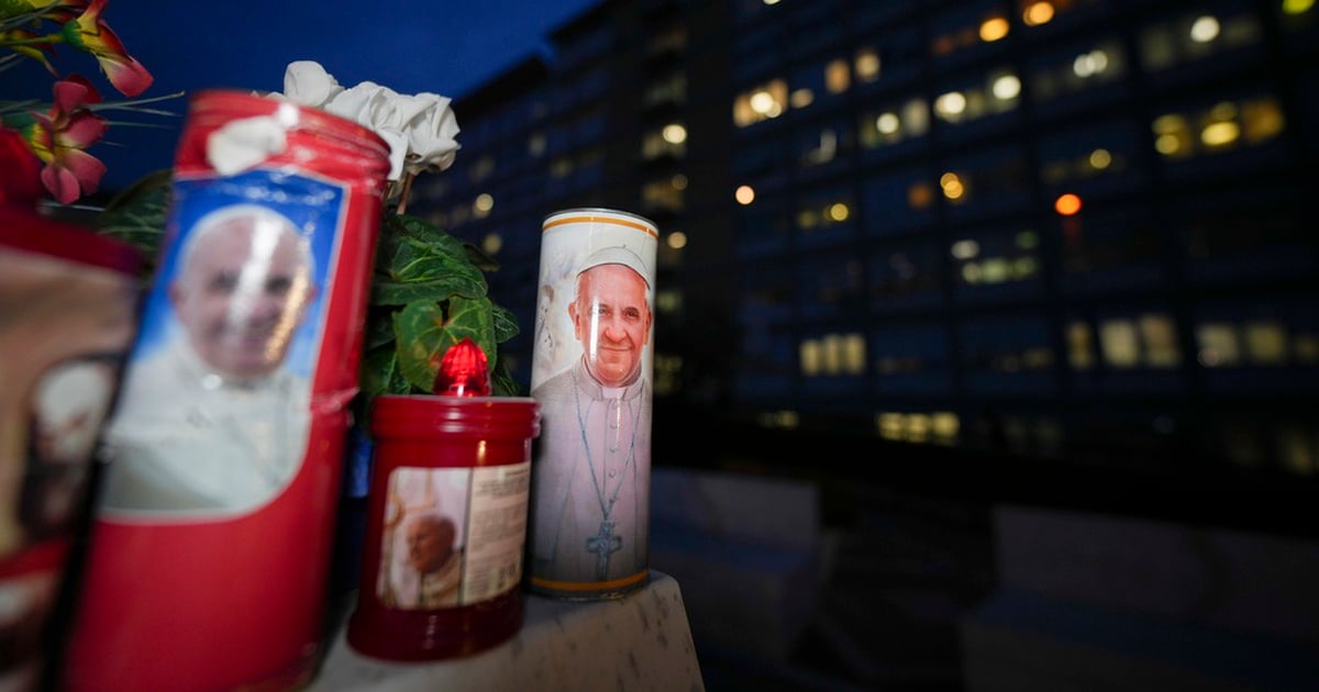 Pope Francis is recovering and can sit up for breakfast