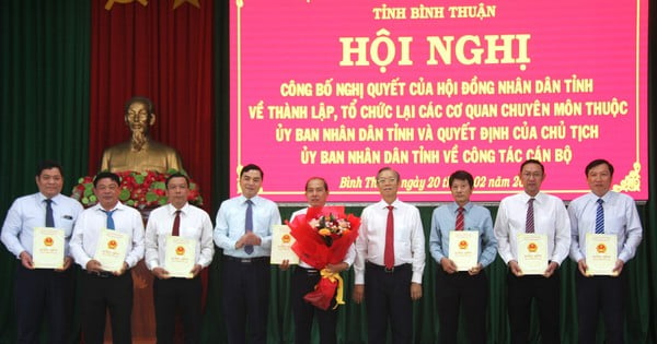 Qui est le nouveau directeur du département de la construction de la province de Binh Thuan ?