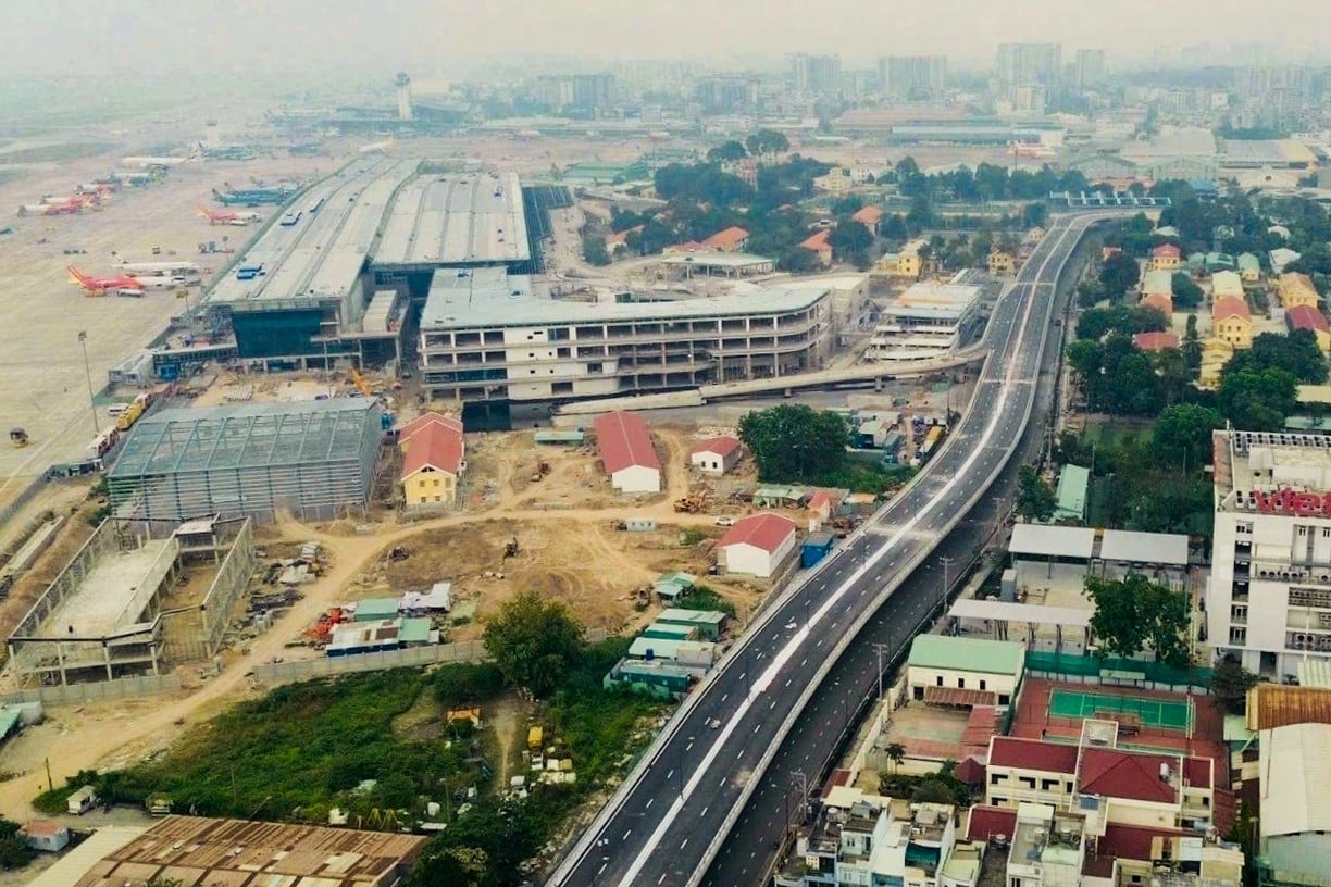 4,800 billion VND project to solve traffic congestion at Tan Son Nhat gateway finalizes opening date