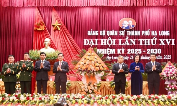 Đại hội Đảng bộ quân sự TP Hạ Long lần thứ XVI, nhiệm kỳ 2025-2030