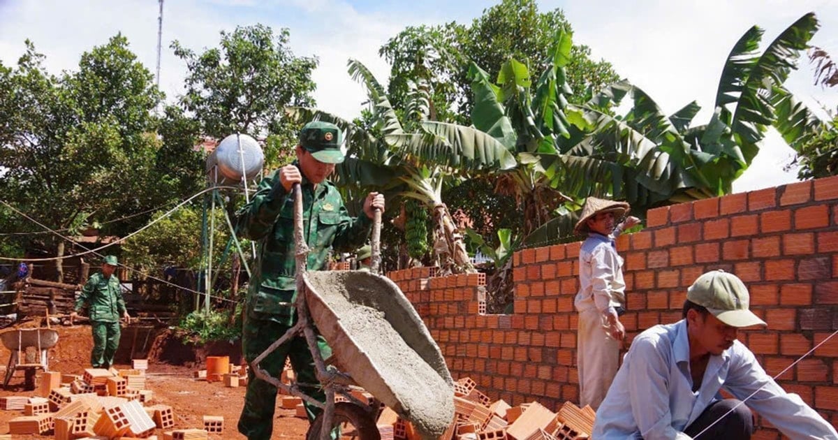 Gia Lai starts construction and repair of 718 temporary and dilapidated houses