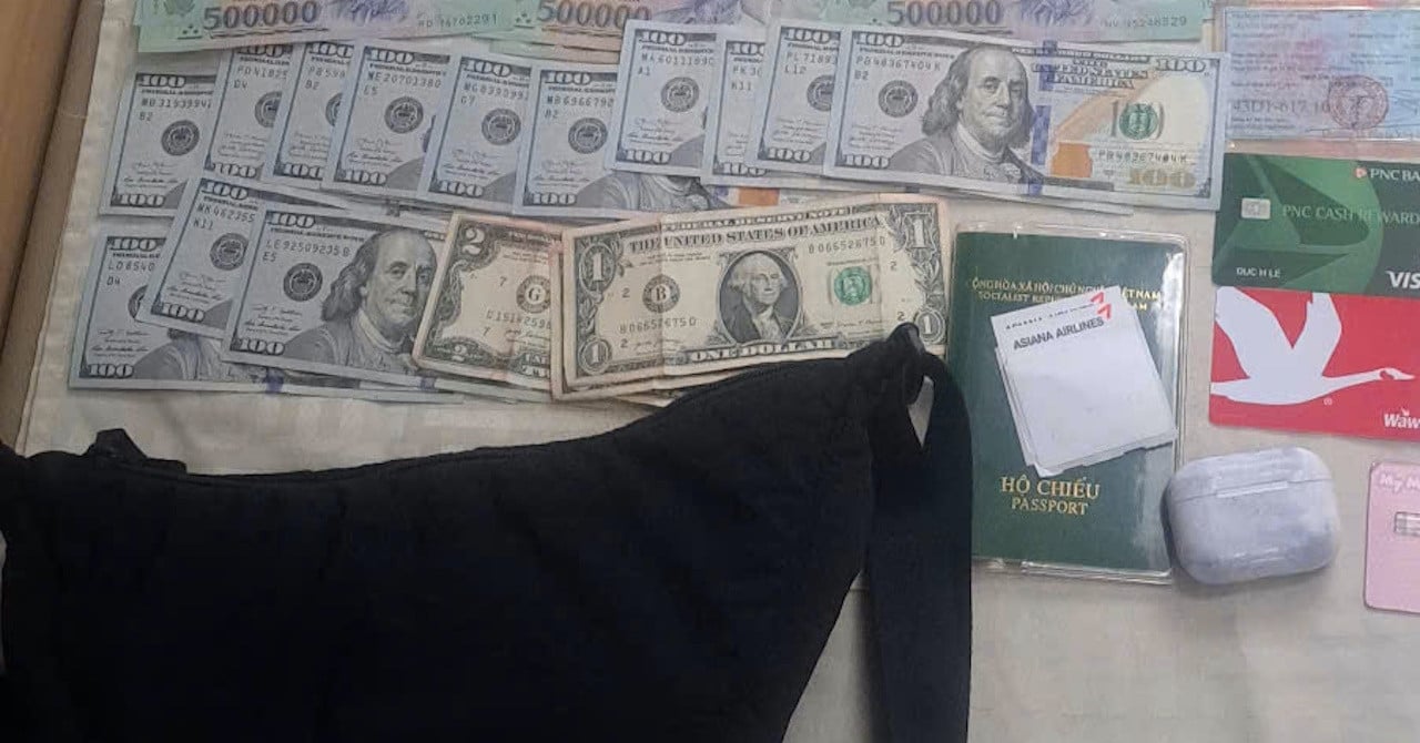 Un passager a laissé un sac contenant de nombreux dollars américains et des documents importants dans le train