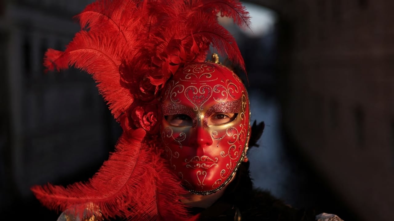 Bright Carnival in Venice