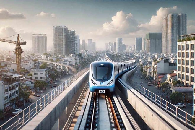 Hanoi is about to start construction of a metro line longer than 38km